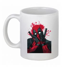Чашка керамическая Дедпул розчулюється