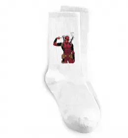 Носки Spiderman upside down Белый фото