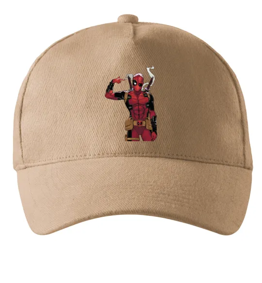 Кепка Дедпул рука Пісочний фото