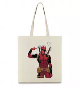 Эко-сумка Бетмен силует Черный фото