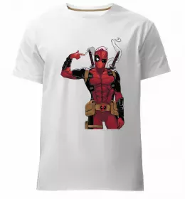 Мужская премиум футболка Капітан Америка Месники Белый фото