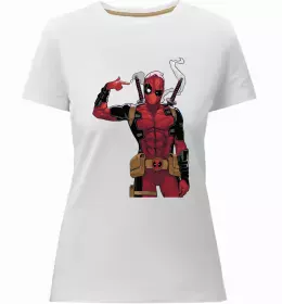 Женская премиум футболка Доктор Стрендж скло Белый фото