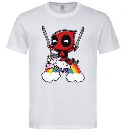 Мужская футболка Дедпул на веселці