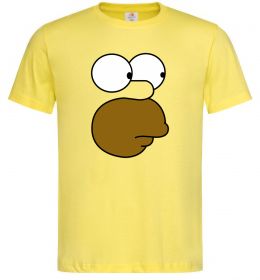 Чоловіча футболка Обличчя Гомера Чоловіча футболка Обличчя Гомера