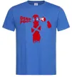 Мужская футболка Deadpool shot Ярко-синий Мужская футболка Deadpool shot Ярко-синий фото