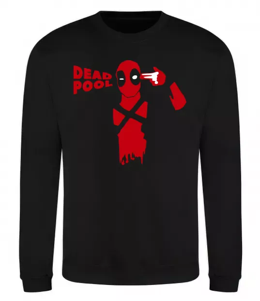Світшот Deadpool shot Чорний фото