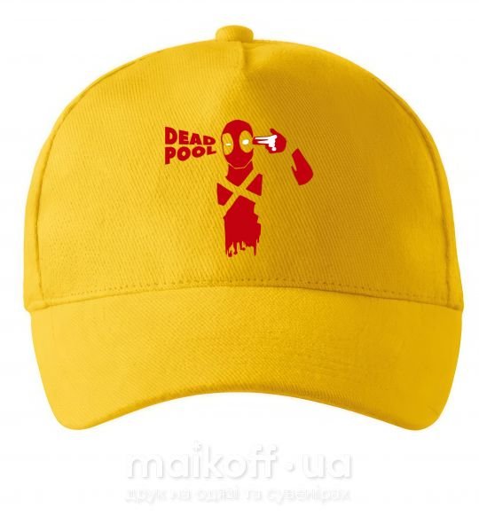 Кепка Deadpool shot Солнечно желтый фото