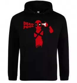 Мужская толстовка (худи) Deadpool f*ck you love you Белый фото