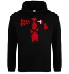 Мужская толстовка (худи) Deadpool shot Черный фото