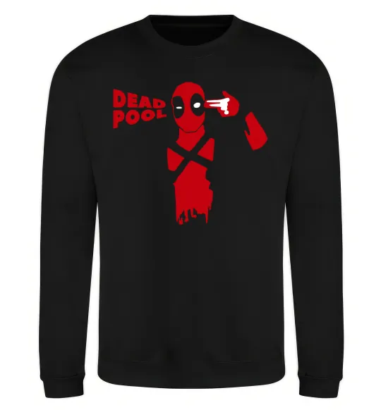 Свитшот Deadpool shot Черный фото