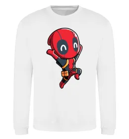 Свитшот Happy deadpool Белый фото