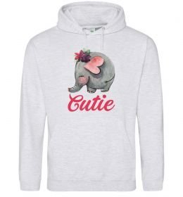 Чоловіча толстовка (худі) Cutie elefant