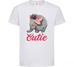 Детская футболка Cutie elefant
