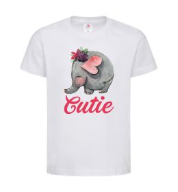 Детская футболка Cutie elefant
