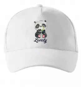 Кепка Lovely panda Белый фото