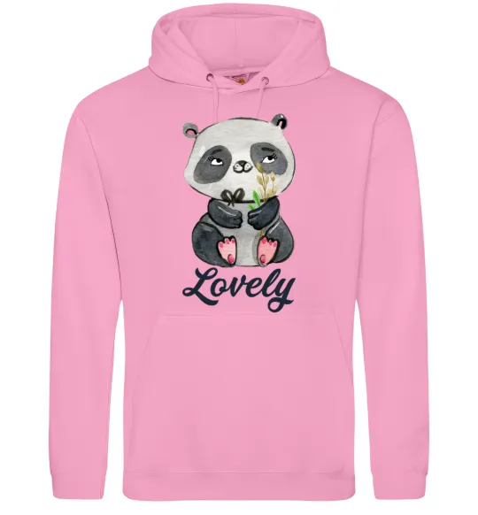 Жіноча толстовка (худі) Lovely panda Рожевий фото