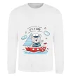 Світшот It's a boy bear Білий фото