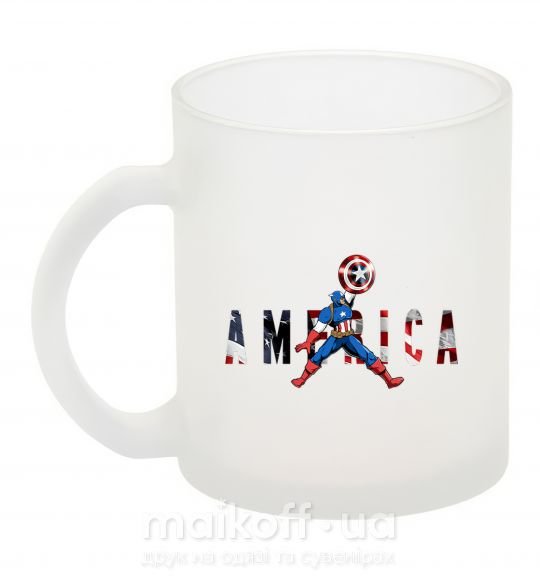 Чашка стеклянная America Captain Фроузен фото