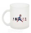 Чашка скляна America Captain Фроузен фото