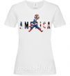 Женская футболка America Captain Белый фото