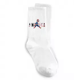 Носки Spiderman upside down Белый фото