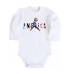 Дитячий бодік America Captain Білий фото