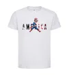 Детская футболка America Captain Белый фото
