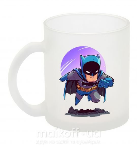 Чашка стеклянная Бэтмен принт Фроузен фото