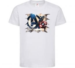 Детская футболка Капітан Америка Месники