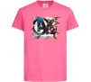 Детская футболка Капітан Америка Месники Ярко-розовый фото