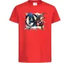 Детская футболка Капітан Америка Месники Красный фото