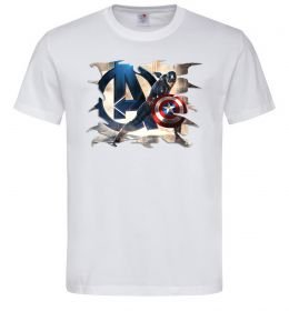 Чоловіча футболка Капітан Америка Месники