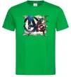Чоловіча футболка Капітан Америка Месники Зелений фото