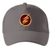 Кепка Лого Флеш Серый фото