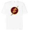 Футболка Оверсайз Лого Флеш Білий фото