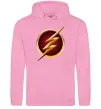 Мужская толстовка (худи) Лого Флеш Розовый Мужская толстовка (худи) Лого Флеш Розовый фото