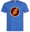 Чоловіча футболка Лого Флеш Яскраво-синій фото