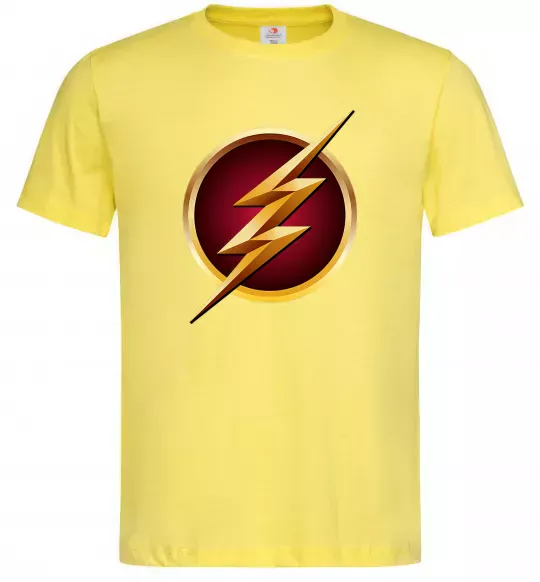 Чоловіча футболка Лого Флеш Лимонний фото