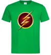 Чоловіча футболка Лого Флеш Зелений фото