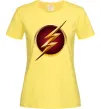 Жіноча футболка Лого Флеш Лимонний фото