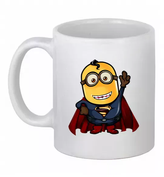 Чашка керамическая Супер Міньйон Белый фото