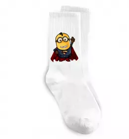 Шкарпетки Супермен (Roberto Salvador) Білий фото