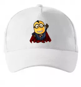 Кепка Superman retro Белый фото