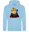Жіноча толстовка (худі) Супер Міньйон Блакитний фото