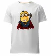 Чоловіча преміум футболка Супер Міньйон Білий фото