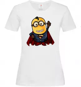 Женская футболка Supermen comic Белый фото