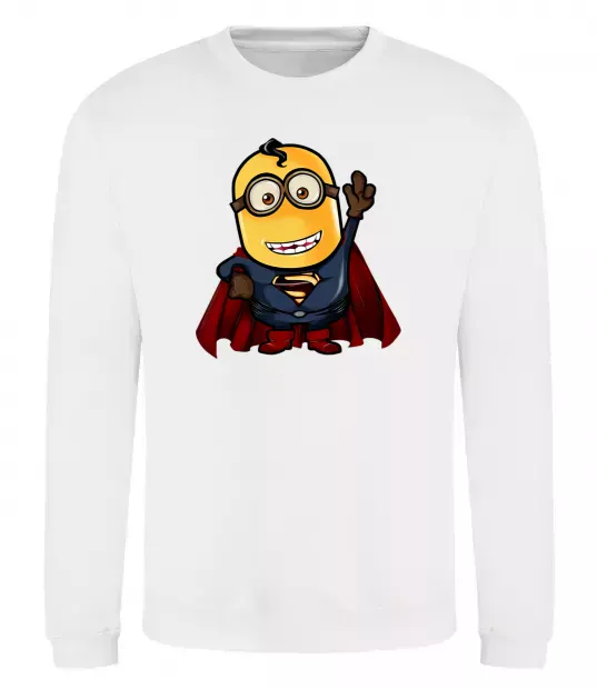 Світшот Супер Міньйон Білий фото