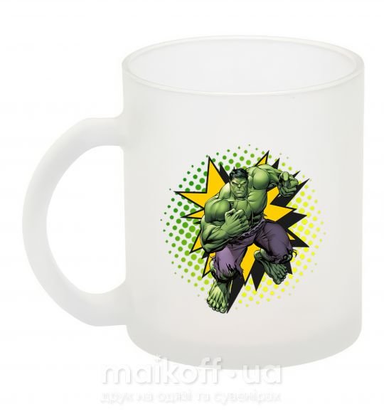 Чашка скляна Hulk explosion Фроузен фото