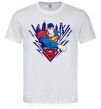 Мужская футболка Supermen comic Белый фото