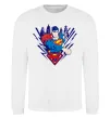 Світшот Supermen comic Білий фото